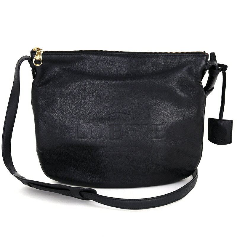 本日のみ　希少　LOEWE ワンショルダー ブラック袋付き 楽天市場】ロエベ バッグ ワンショルダーの通販