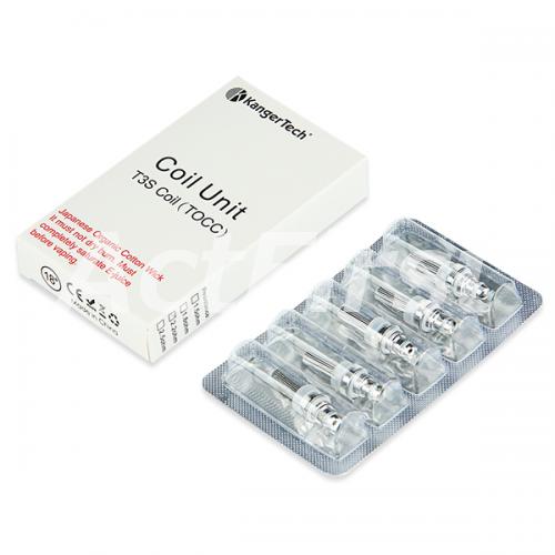 アクトファースト 楽天市場店のKangerTech TOCC T3S互換 コイルユニット(5個入)｜アングル3