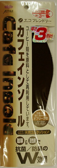 ＼P5倍×10%OFFクーポン有／インソール 226 カフェインソール