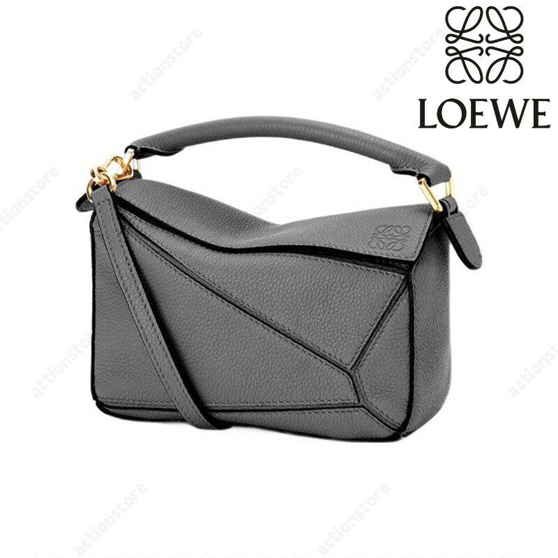 LOEWE  loewe ѥХå ߥ PUZZLE 쥶 Хå ȡȥХå 2WAY ϥɥХå ѥ  ѥХå ֥ ǥ Хå