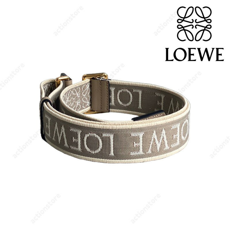 LOEWE ロエベ loewe ストラップ レザー Anagram leather-trimmed バッグストラップ プレゼント 人気 新品 レディース バッグ 通勤