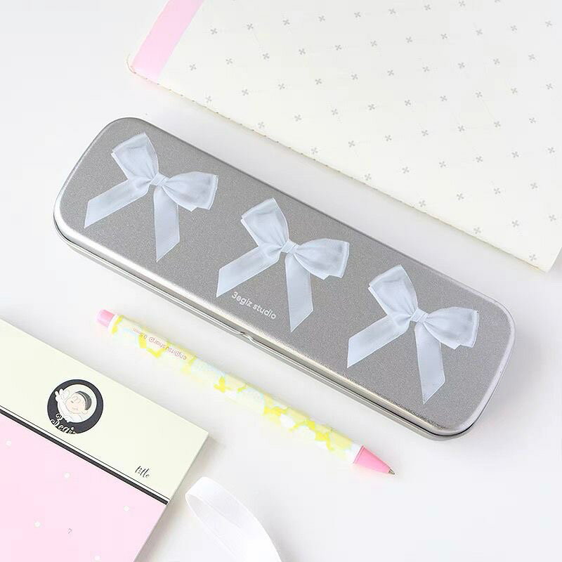 ペンケース かわいい 高校生 大学生 小学生 韓国 可愛い かわいい ペンポーチ 筆記用具 筆箱 筆入れ おしゃれ 大容量 文房具 可愛い インス映え 金属 リボン 韓国っぽ 韓国 Y2K