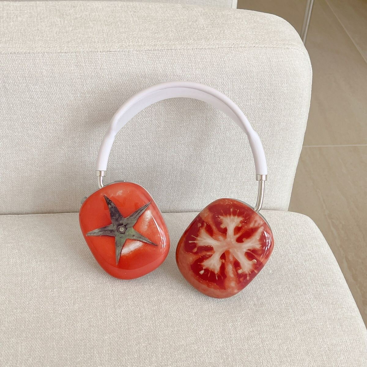 AirPods Max ケース カバー シリコン イヤーカップ 保護カバー 衝撃 吸収 保護 アクセサリー ヘッドホ..