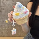 アイスクリーム キュート おもろい Y2K AirPods Pro2 イヤホンケース エアポッズ 第2世代 エアポッズ 第1 おしゃれ ケース AirPods ケース AirPodsカバー sns 話題 トレンド サカバンバスピス 古代魚