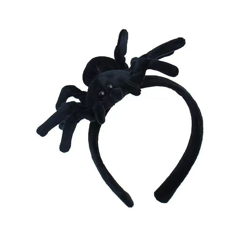 クモ くも 蜘蛛 スパイダー ぬいぐるみ ハロウィン カチューシャ 髪飾り オシャレ 可愛い かわいい 子..