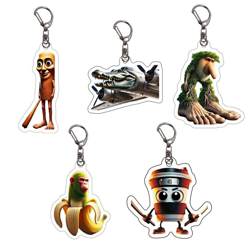 アクリルキーホルダー トゥントゥントゥンサフール ストラップ 人気キャラクター キーホルダーのサムネイル