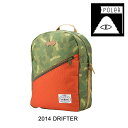 ドリフター リュック 2014 POLER ポーラー バックパック THE DRIFTER PACK CAMO/ORANGE