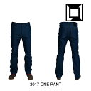 2017 L1 エルワン パンツ ONE PANT RAW BLUE DENIM