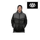 686 VbNXGCgVbNX Nn` WPbg GLCR AVENUE DOWN JACKET BLACK ZIG-ZAG DOBBY