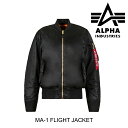 ALPHA INDUSTRIES アルファインダストリーズ ジャケット MA-1 FLIGHT JACKET BLACK