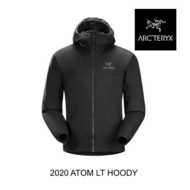2020 ARC'TERYX アークテリクス アトム LT フーディー ATOM LT HOODY BLACK Sサイズ