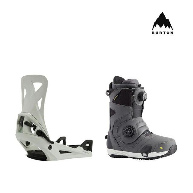 ステップオン セット 2021 BURTON バートン フォトン スノーボード ブーツ SNOWBOARD BOOT PHOTON STEP ON GRAY + STEP ON BINDING GRAY