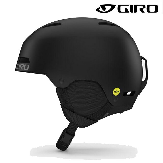 2024 GIRO ジロ レッジ ミップス LEDGE FS MIPS MATTE BLACK スノーボード ヘルメット SNOWBOARD HELMET