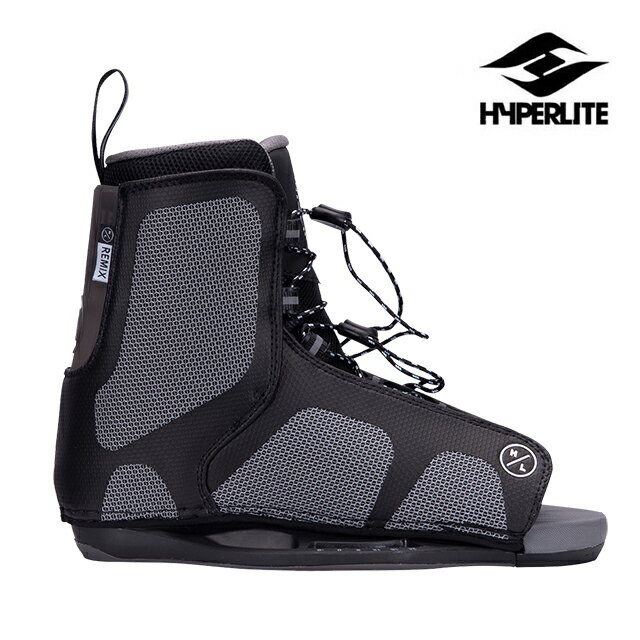 2023 HYPERLITE ハイパーライト リミックス バインディング BINDING REMIX BLACK ウエイクボード ビンディング WAKEBOARD BINDING 7-10.5 25-28.5cm ブーツ