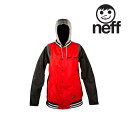 NEFF lt WPbg MVP JACKET RED/BLACK