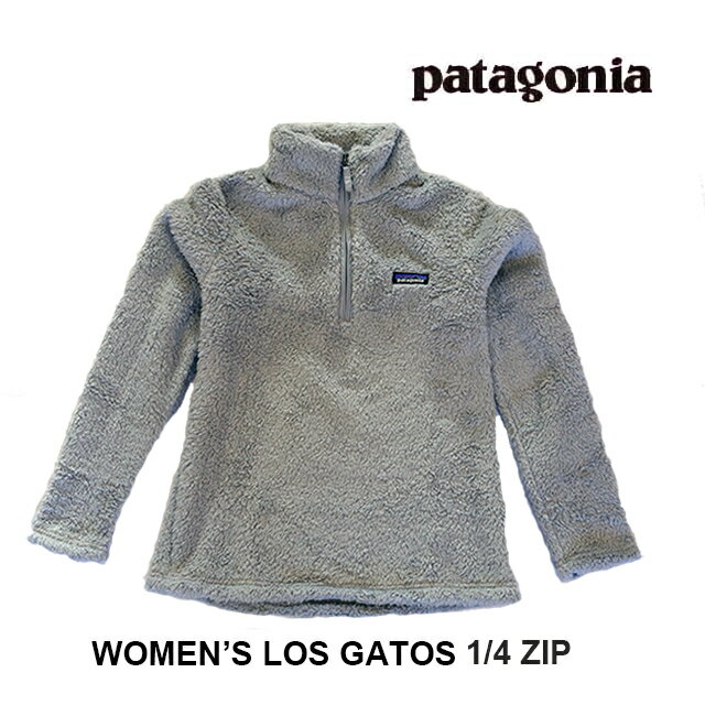 PATAGONIA パタゴニア ウィメンズ ロス ガトス 1/4 ジップ WOMEN'S LOS GATOS 1/4 ZIP DFTG DRIFTER GREY 25235