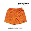 PATAGONIA パタゴニア バギーズ ショーツ 5インチ ショートパンツ BAGGIES SHORTS 5" MAN MANGO 57021