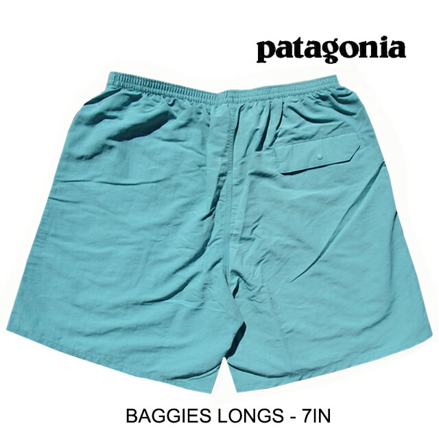 PATAGONIA パタゴニア ショートパンツ バギーズ ロング 7インチ BAGGIES LONGS - 7 IN LBYG LIGHT BERYL GREEN 58034