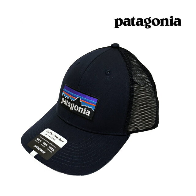 PATAGONIA パタゴニア P-6 ロゴ ロープロ トラッカー ハット 帽子 P-6 LOGO LOPRO TRUCKER HAT NVYB NAVY BLUE 38283