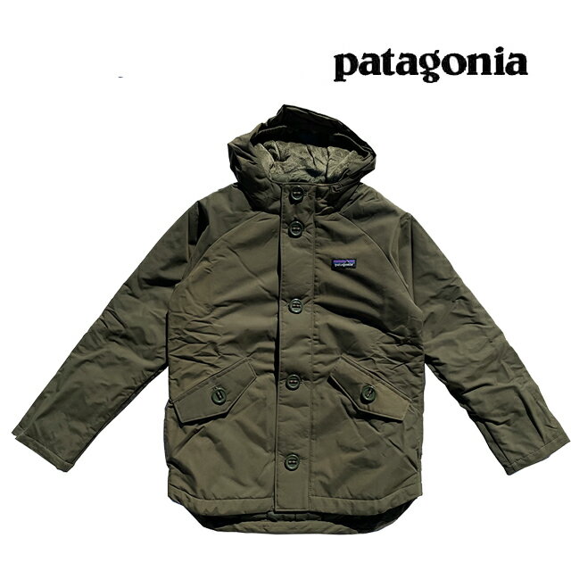 PATAGONIA パタゴニア ボーイズ インサレーテッド イスマス ジャケット BOYS INSULATED ISTHMUS JACKET BSNG BASIN GREEN 子供用 サイズ注意 68045