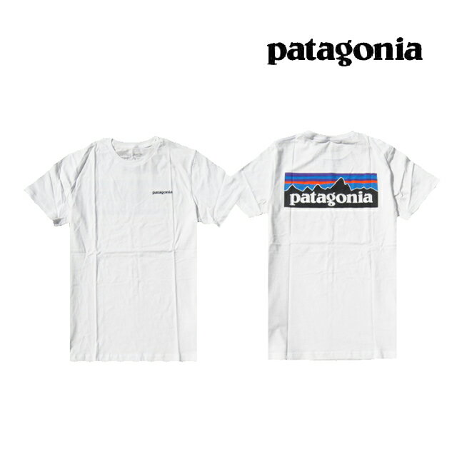 楽天ACTIVE-BOARDPATAGONIA パタゴニア P-6 ロゴ オーガニック メンズ Tシャツ P-6 LOGO ORGANIC T-SHIRT WHI WHITE 白 38535