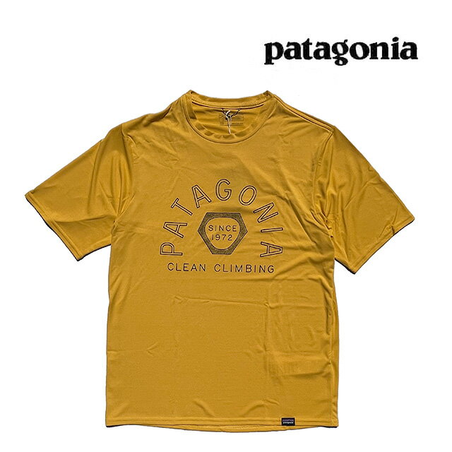 PATAGONIA パタゴニア キャプリーン クール デイリー グラフィック シャツ CAPILENE COOL DAILY GRAPHIC SHIRT CCSX CLEAN CLIMB HEX: SAFFRON X-DYE 45235