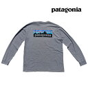 PATAGONIA p^SjA OX[u P-6 S X|VreB[ Y TVc LONG-SLEEVED P-6 LOGO RESPONSIBILI-TEE GLH GRAVEL HEATHER 38518 