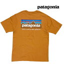 PATAGONIA パタゴニア P-6 ミッション オーガニック Tシャツ P-6 MISSION ORGANIC T-SHIRT CLOO CLOUDBERRY ORANGE 37529