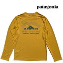 PATAGONIA パタゴニア ロングスリーブ キャプリーン クール デイリー グラフィック シャツ CAPILENE COOL DAILY GRAPHIC SHIRT TSAX TEAM SURF ACTIVIST: SAFFRON X-DYE 45190