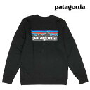 パタゴニア PATAGONIA パタゴニア P-6 ロゴ アップライザル クルー スウェットシャツ P-6 LOGO UPRISAL CREW SWEATSHIRT BLK BLACK 39657