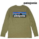 PATAGONIA p^SjA OX[u P-6 S X|VreB[ TVc LONG-SLEEVED P-6 LOGO RESPONSIBILI-TEE MOKH MORAY KHAKI 38518  L/S TEE