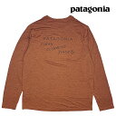 PATAGONIA パタゴニア ロングスリーブ キャプリーン クール デイリー グラフィック シャツ L/S CAPILENE COOL DAILY GRAPHIC SHIRT CLBX CLEAN CLIMB TYPE: SISU BROWN X-DYE 45190