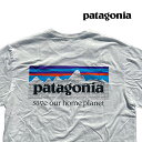 PATAGONIA p^SjA P-6 ~bV I[KjbN TVc P-6 MISSION ORGANIC T-SHIRT WHI WHITE 37529