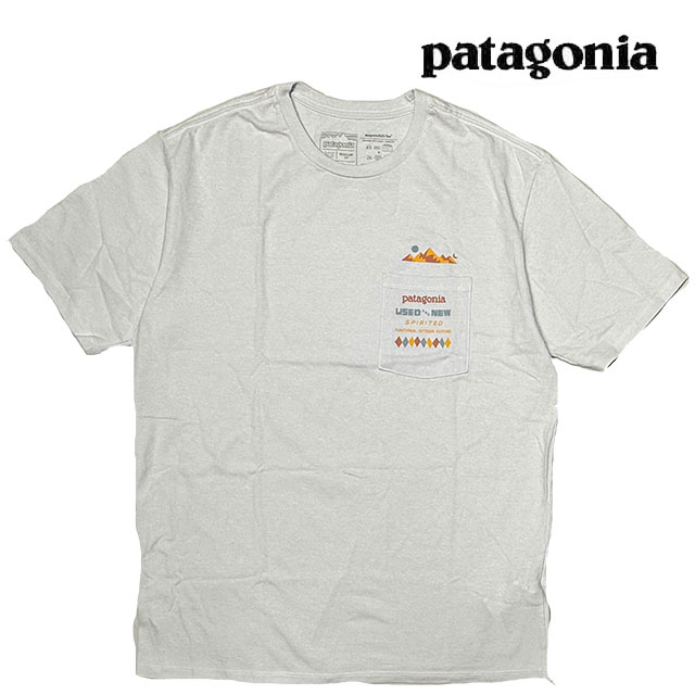 PATAGONIA パタゴニア P-6ロゴ レスポンシビリティー Tシャツ SPIRITED SEASONS POCKET RESPONSIBILI-TEE WHI WHITE 37593