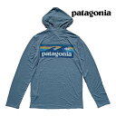 PATAGONIA パタゴニア キャプリーン クール デイリー グラフィック フーディ CAPILENE COOL DAILY GRAPHIC HOODY BLPX BOARDSHORT LOGO : LIGHT PLUME GREY X-DYE 45325