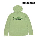 PATAGONIA パタゴニア キャプリーン クール デイリー グラフィック フーディ (リラックス・フィット) CAPILENE COOL DAILY GRAPHIC HOODY RELAXED WISX WILD WATERLINE : SALVIA GREEN X-DYE 45335