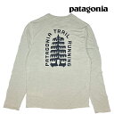 PATAGONIA パタゴニア ロングスリーブ キャプリーン クール デイリー グラフィック シャツ L/S CAPILENE COOL DAILY GRAPHIC SHIRT-LANDS TRPX TREE TROTTER : PUMICE X-DYE 45160