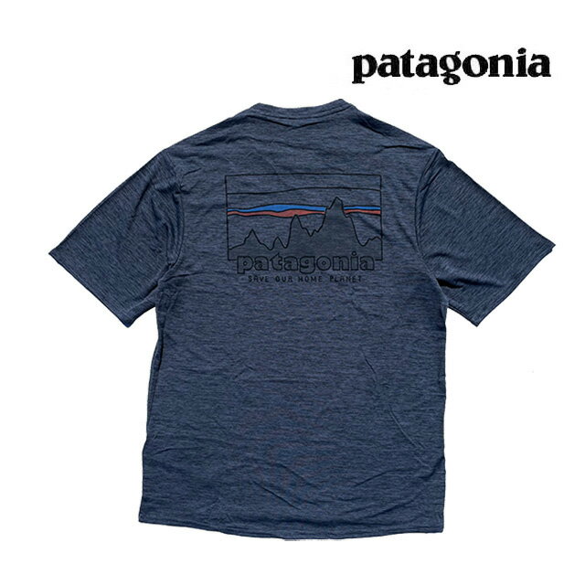 PATAGONIA パタゴニア キャプリーン クール デイリー グラフィック シャツ CAPILENE COOL DAILY GRAPHIC SHIRT SKYX 73 SKYLINE : SMOLDER BLUE X-DYE 45235