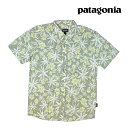 パタゴニア PATAGONIA パタゴニア ゴー トゥ シャツ ポロ GO TO SHIRT VOSG VERANO: SALVIA GREEN 52691