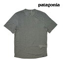 PATAGONIA パタゴニア キャプリーン クール トレイル シャツ CAPILENE COOL TRAIL SHIRT FGE FORGE GREY 24496 速乾