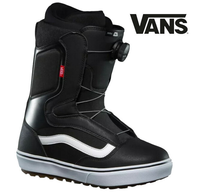 2022 VANS ヴァンズ バンズ オーラ AURA OG - BLACK/WHITE メンズ スノーボードブーツ MEN'S SNOWBOARD