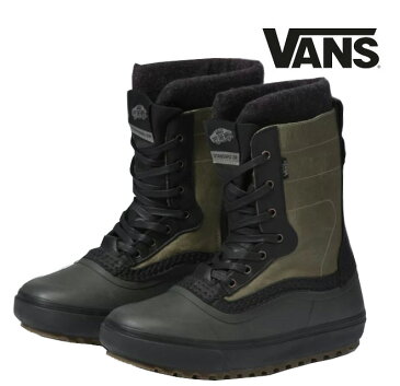 2022 VANS ヴァンズ バンズ スタンダード ジップ スノーブーツ STANDARD ZIP SNOW MTE - RAVEN/BLACK メンズ レディース スノーブーツ SNOW BOOT