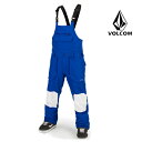 2022 VOLCOM {R pc ROAN BIB OVERALL BRIGHT BLUE