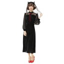 コスプレ衣装/コスチューム 【HW クラシックロングデビル】 レディース 身長155〜165cm 〔ハロウィン パーティー 宴会〕