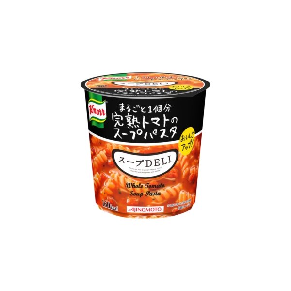 【まとめ買い】味の素 クノール スープDELI 完熟トマトのスープパスタ 41.9g×18カップ（6カップ×3ケー..
