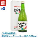 青切りシークワーサー 500ml 沖縄特産販売 国産 ドリンク 抗酸化 フラボノイド 豊富