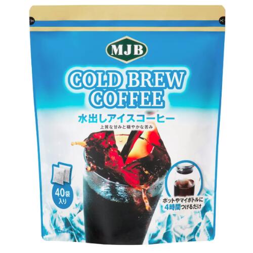 Rakuten - MJB コールドブリュー 18g x 40パック 水出しアイスコーヒー アラビカ豆100% COLD BREW COFFEE BAGS 40 BAGS