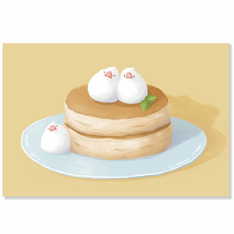 文鳥ポストカード H04-PZ-77