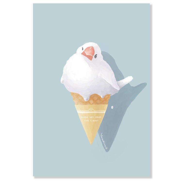 文鳥ポストカード H04-PZ-78