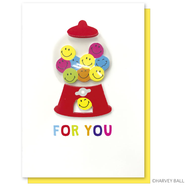 スマイリー　フォーユーカード【ガムボールマシン】 B08-GT-216